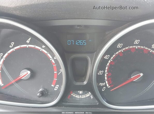 3FADP4GX1HM116913 2017 FORD FIESTA Оранжевый Панорамный вид салона 360°