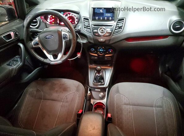 3FADP4GX2GM126669 2016 FORD FIESTA Gray წინა პანელის ხედი