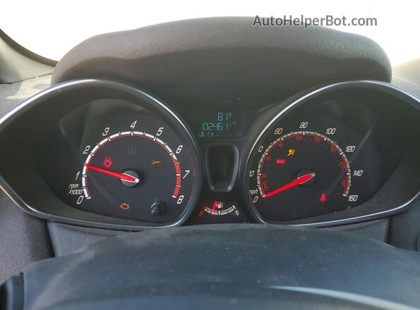 3FADP4GX2GM130740 2016 FORD FIESTA Белый 