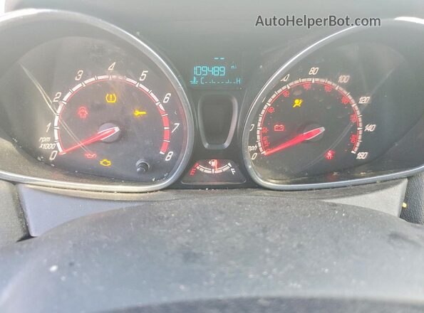3FADP4GX2KM131766 2019 FORD FIESTA White Widok zestawu wskaźników