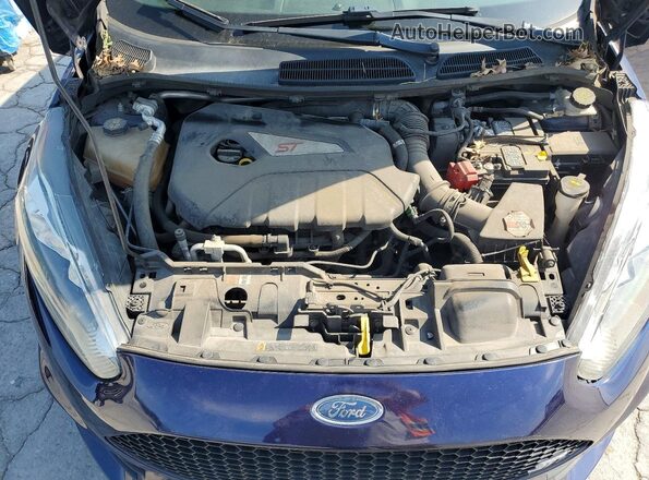 3FADP4GX3GM137759 2016 FORD FIESTA Blue Rear interior view