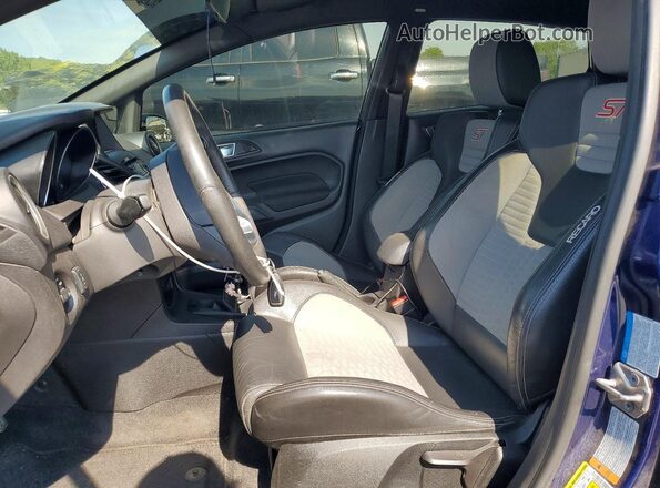 3FADP4GX3GM137759 2016 FORD FIESTA Blue Front interior view