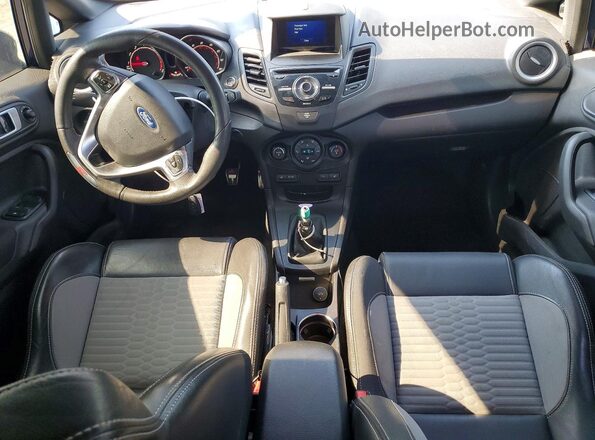 3FADP4GX3GM137759 2016 FORD FIESTA Blue Dashboard view