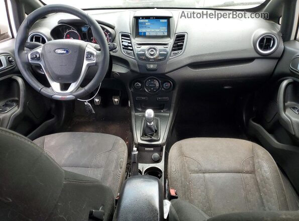 3FADP4GX5GM191029 2016 FORD FIESTA White Widok deski rozdzielczej