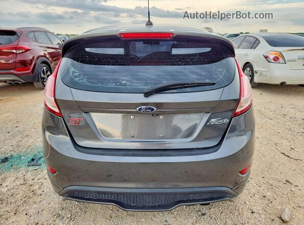 3FADP4GX5KM132264 2019 FORD FIESTA Gray Rear view