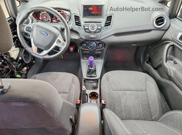 3FADP4GX5KM132264 2019 FORD FIESTA Gray Dashboard view