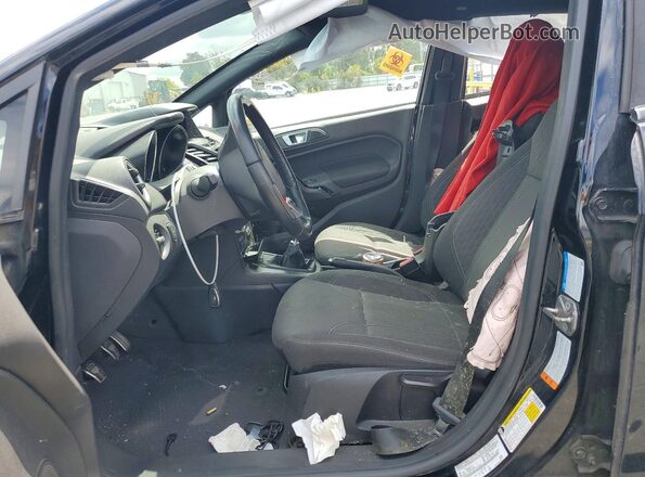 3FADP4GX6GM167614 2016 FORD FIESTA Black წინა სალონის ხედი