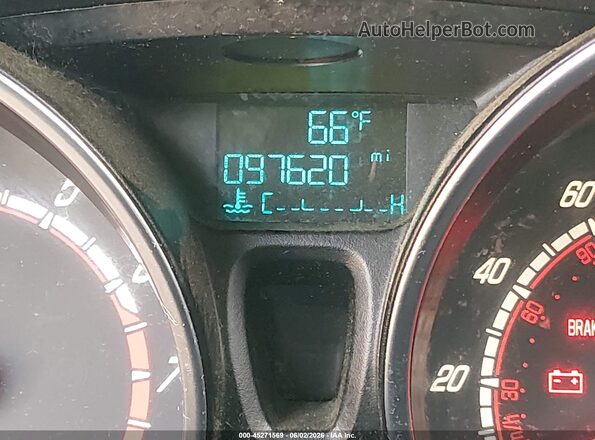 3FADP4GX7HM144649 2017 FORD FIESTA Black Instrument cluster view