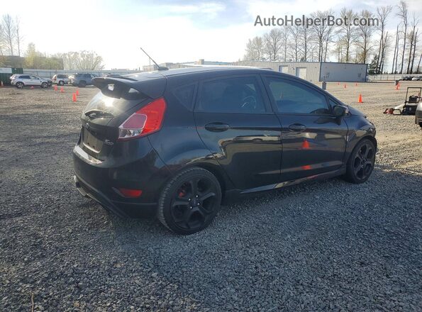 3FADP4GX7JM139540 2018 FORD FIESTA Black Tył prawy