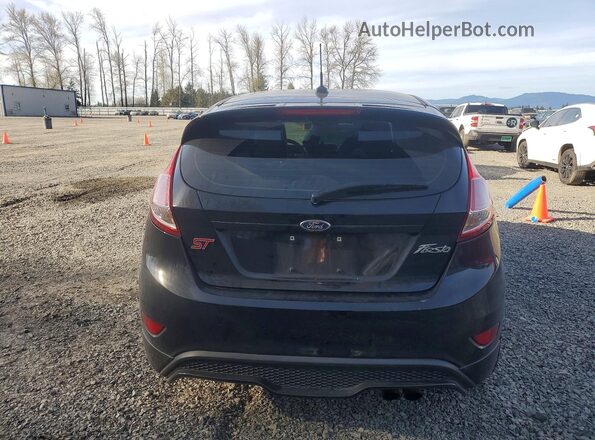 3FADP4GX7JM139540 2018 FORD FIESTA Black Widok z tyłu