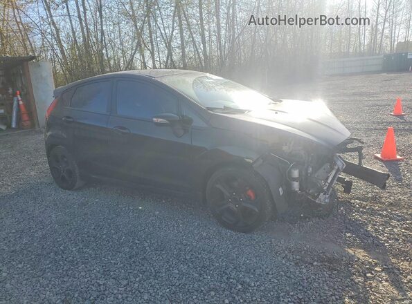3FADP4GX7JM139540 2018 FORD FIESTA Black Przód prawy