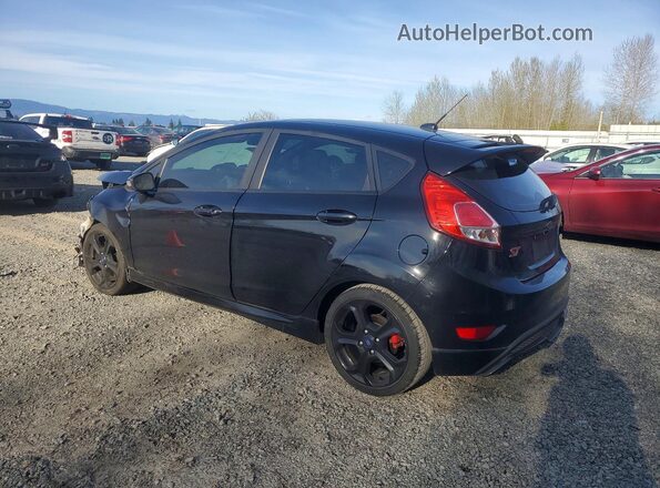 3FADP4GX7JM139540 2018 FORD FIESTA Black Tył lewy