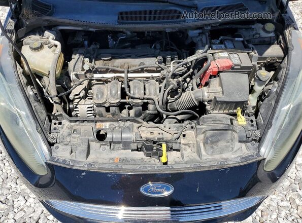 3FADP4TJ2GM172164 2016 FORD FIESTA Black Вид задньої частини салону