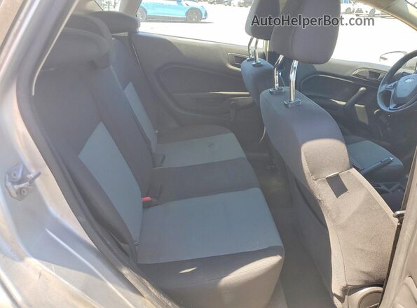 3FADP4TJ4HM163676 2017 FORD FIESTA Silver Rear seats view