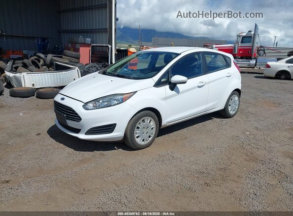 3FADP4TJ4JM143126 2018 FORD FIESTA White Առջևի ձախ երեք քառորդ տեսարան