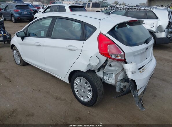 3FADP4TJ9HM166346 2017 FORD FIESTA White Rear left