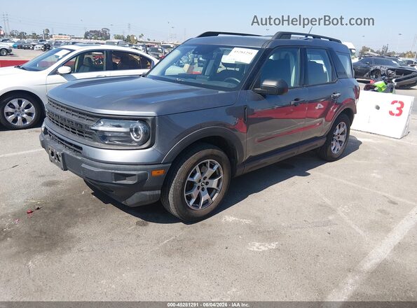 3FMCR9A63MRA10596 2021 FORD BRONCO SPORT Silver Przód lewy
