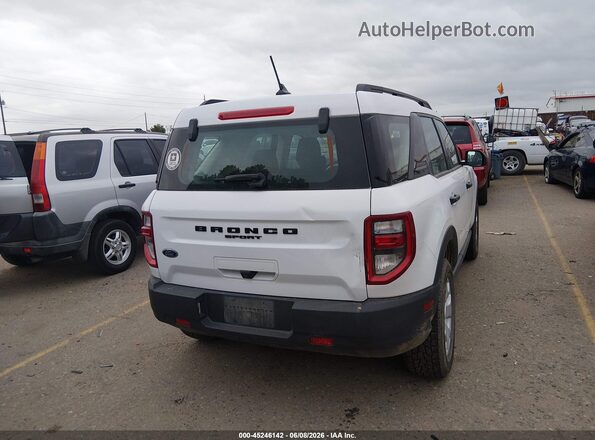 3FMCR9A65PRD37957 2023 FORD BRONCO SPORT White Trasero derecho