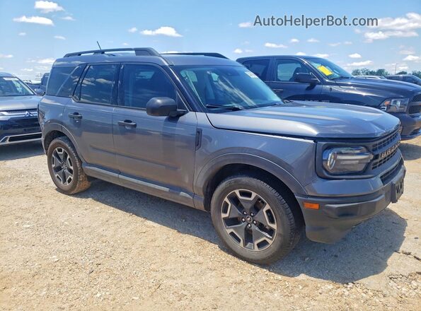 3FMCR9A66MRA34357 2021 FORD BRONCO Gray Przód prawy