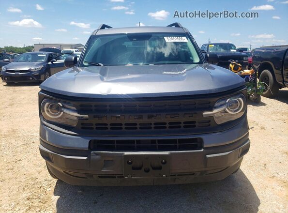 3FMCR9A66MRA34357 2021 FORD BRONCO Gray Widok z przodu