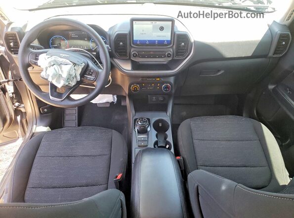 3FMCR9A66MRA34357 2021 FORD BRONCO Gray Widok deski rozdzielczej