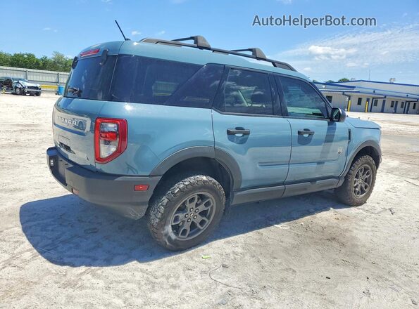 3FMCR9B60PRD60108 2023 FORD BRONCO Blue Trasero derecho