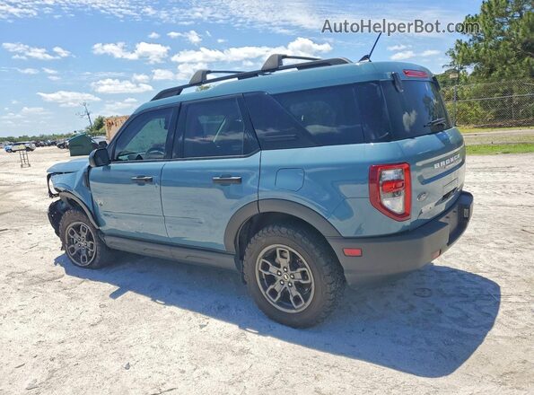 3FMCR9B60PRD60108 2023 FORD BRONCO Blue Trasero izquierdo