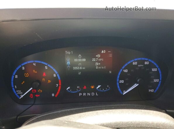 3FMCR9B60PRD60108 2023 FORD BRONCO Blue Vista del cuadro de instrumentos