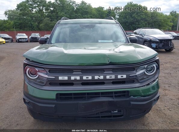 3FMCR9B60RRE48580 2024 FORD BRONCO SPORT Green Instrument cluster view