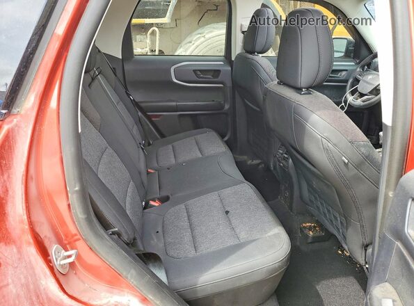 3FMCR9B60RRF10950 2024 FORD BRONCO Red უკანა სალონის ხედი