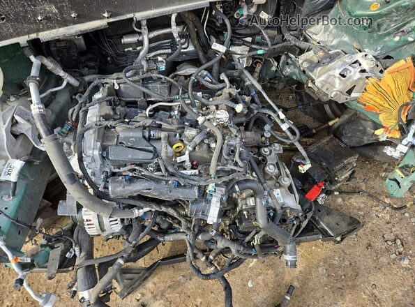 3FMCR9B61PRD48324 2023 FORD BRONCO Green ძრავის განყოფილების ხედი