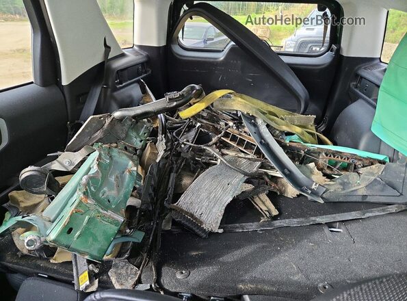 3FMCR9B61PRD48324 2023 FORD BRONCO Green უკანა სავარძლების ხედი