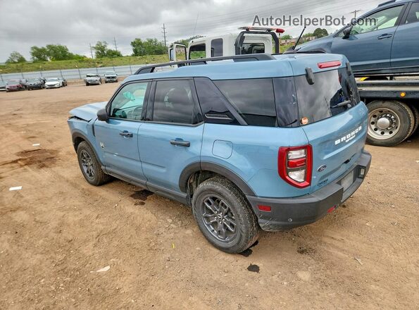 3FMCR9B61PRD85079 2023 FORD BRONCO Blue Trasero izquierdo
