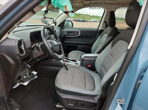 3FMCR9B61PRD85079 2023 FORD BRONCO Blue Vista interior delantera