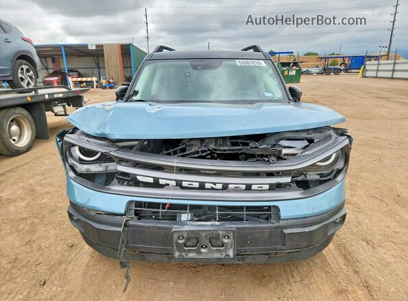 3FMCR9B61PRD85079 2023 FORD BRONCO Blue Vista frontal