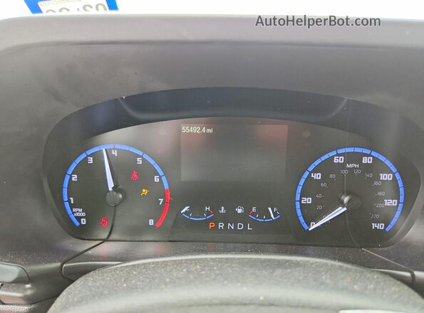 3FMCR9B61PRD85079 2023 FORD BRONCO Blue Vista del cuadro de instrumentos