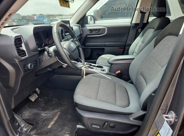 3FMCR9B61RRF31175 2024 FORD BRONCO Gray წინა სალონის ხედი