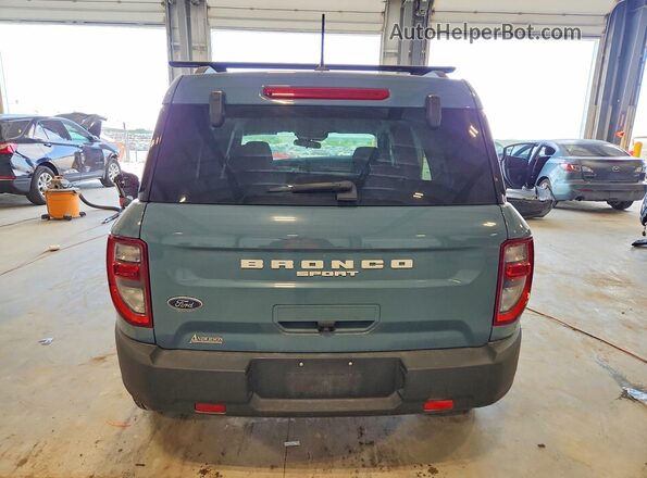 3FMCR9B62MRA76037 2021 FORD BRONCO Blue Вид ззаду