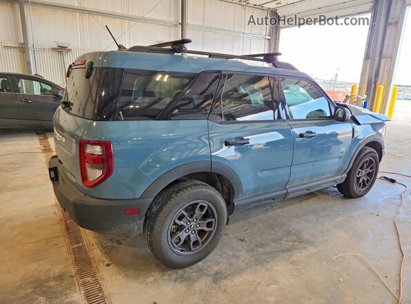3FMCR9B62MRA76037 2021 FORD BRONCO Blue Задня права чверть