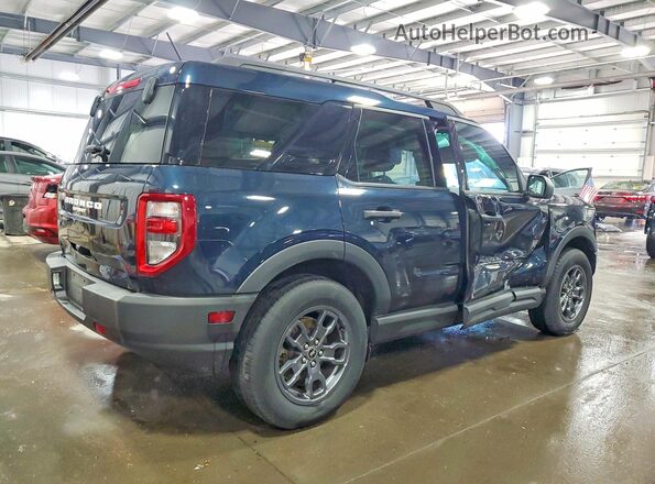 3FMCR9B62PRD04378 2023 FORD BRONCO Синий Задняя правая четверть