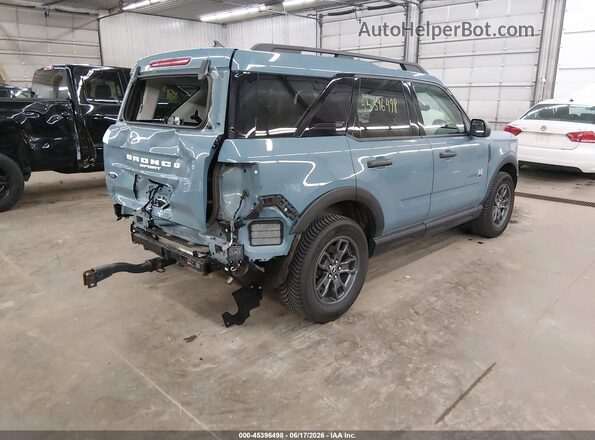 3FMCR9B62PRD66511 2023 FORD BRONCO SPORT Blue Rear right
