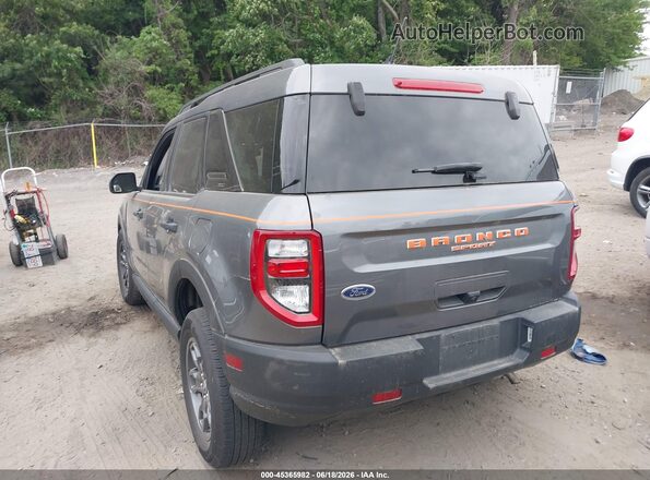 3FMCR9B63PRD56747 2023 FORD BRONCO SPORT Gray Հետևի ձախ