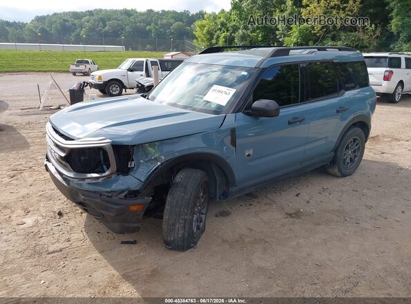 3FMCR9B63PRD66582 2023 FORD BRONCO SPORT Blue Front left