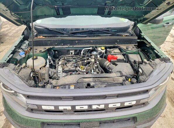 3FMCR9B63RRE68211 2024 FORD BRONCO Green Widok komory silnika
