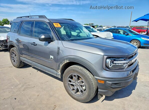 3FMCR9B63RRF07086 2024 FORD BRONCO Серый Передняя правая четверть