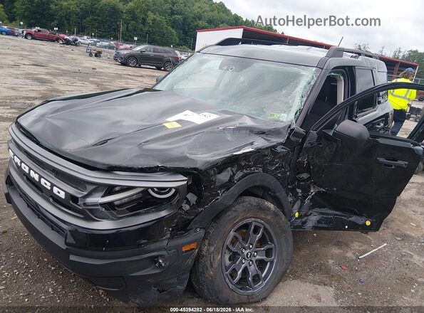 3FMCR9B64PRD36717 2023 FORD BRONCO SPORT Black წინა მარცხენა ხედი სამი მეოთხედიდან
