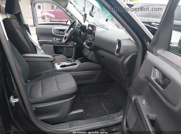 3FMCR9B64PRD36717 2023 FORD BRONCO SPORT Black წინა სალონის ხედი