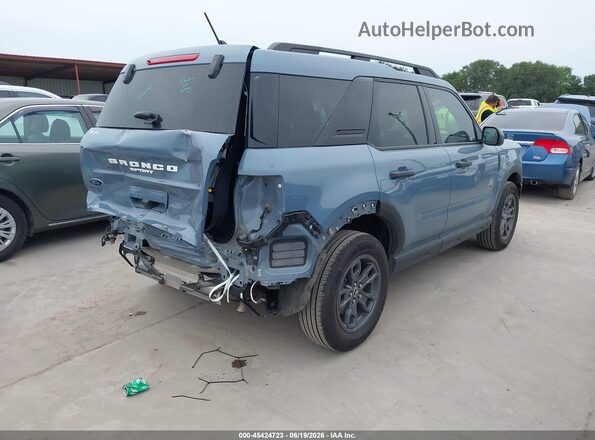 3FMCR9B64RRE37386 2024 FORD BRONCO SPORT Light Blue Задня права чверть