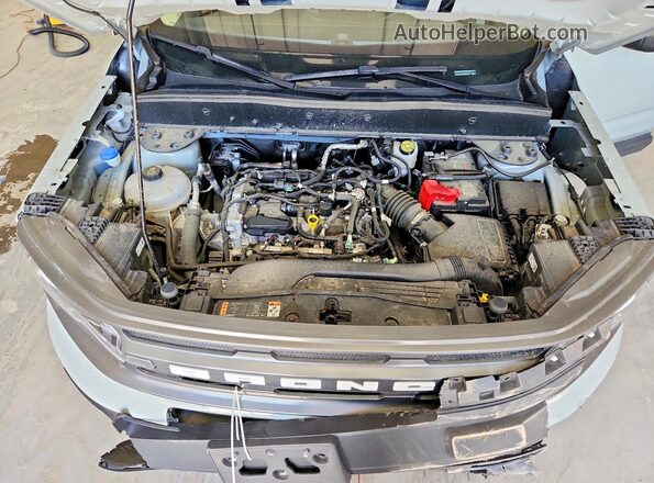 3FMCR9B64RRF54711 2024 FORD BRONCO Gray ძრავის განყოფილების ხედი