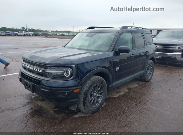 3FMCR9B65NRE04424 2022 FORD BRONCO SPORT Blue Przód lewy